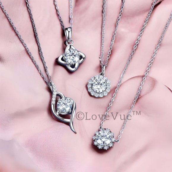 Certified 1ct. t.w. Diamond Snowflakes Brilliant Cut Necklace - Picture 7 of 16